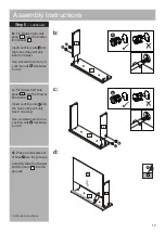 Предварительный просмотр 11 страницы Argos Home Ellie 257/9924 Assembly Instructions Manual