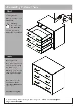 Предварительный просмотр 13 страницы Argos Home Ellie 257/9924 Assembly Instructions Manual