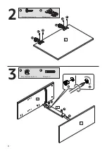 Предварительный просмотр 8 страницы Argos Home Gloss Single Unit Grey 435/1652 Assembly Instructions Manual