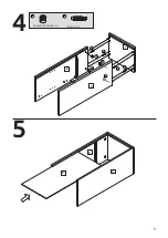 Предварительный просмотр 9 страницы Argos Home Gloss Single Unit Grey 435/1652 Assembly Instructions Manual