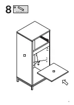 Предварительный просмотр 11 страницы Argos Home Gloss Single Unit Grey 435/1652 Assembly Instructions Manual