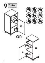 Предварительный просмотр 12 страницы Argos Home Gloss Single Unit Grey 435/1652 Assembly Instructions Manual