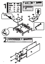 Предварительный просмотр 6 страницы Argos Home Gloss Tall Boy White 393/2780 Assembly Instructions Manual