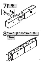 Предварительный просмотр 9 страницы Argos Home Gloss Tall Boy White 393/2780 Assembly Instructions Manual