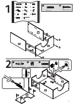 Предварительный просмотр 5 страницы Argos Home Gloss Under Sink White 466/6725 Assembly Instructions Manual