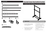 Предварительный просмотр 1 страницы Argos Home Grey And Chrome Tidy Rail With Two Rails 8755027 Simple Assembly Instructions