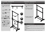 Предварительный просмотр 3 страницы Argos Home Grey And Chrome Tidy Rail With Two Rails 8755027 Simple Assembly Instructions