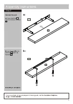 Предварительный просмотр 5 страницы Argos Home HABITAT JAK 875/2886 Assembly Instructions Manual