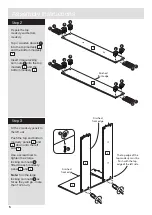 Предварительный просмотр 6 страницы Argos Home Hallingford Gloss 764/5554 Assembly Instructions Manual