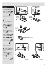 Предварительный просмотр 9 страницы Argos Home Hallingford Gloss 764/5554 Assembly Instructions Manual