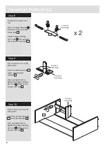 Предварительный просмотр 10 страницы Argos Home Hallingford Gloss 764/5554 Assembly Instructions Manual