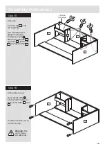 Предварительный просмотр 13 страницы Argos Home Hallingford Gloss 764/5554 Assembly Instructions Manual