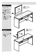 Предварительный просмотр 14 страницы Argos Home Hallingford Gloss 764/5554 Assembly Instructions Manual