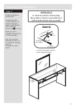 Предварительный просмотр 15 страницы Argos Home Hallingford Gloss 764/5554 Assembly Instructions Manual