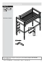 Предварительный просмотр 11 страницы Argos Home Highsleeper Brooklyn 8545639 Assembly Instructions Manual