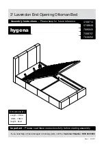 Argos Home Hygena 4158714 Assembly Instructions Manual предпросмотр