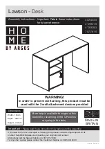 Argos Home Lawson 402/4439 Assembly Instructions Manual preview