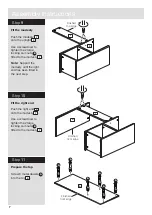 Preview for 8 page of Argos Home Lawson 402/4439 Assembly Instructions Manual