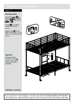 Предварительный просмотр 13 страницы Argos Home Maddison Bunk 798/6110 Assembly Instructions Manual