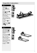 Предварительный просмотр 5 страницы Argos Home Madison Corner TV Unit 609/6142 Assembly Instructions Manual