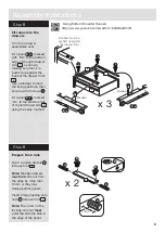 Предварительный просмотр 7 страницы Argos Home New Hallingford 601/6737 Assembly Instructions Manual