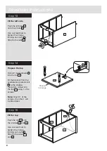 Предварительный просмотр 10 страницы Argos Home New Hallingford 601/6737 Assembly Instructions Manual