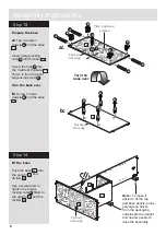 Предварительный просмотр 10 страницы Argos Home New Sywell 4 Drawer 3 Door Robe 258/1376 Assembly Instructions Manual