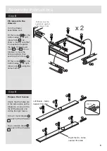 Предварительный просмотр 7 страницы Argos Home Ohio 322/3468 Assembly Instructions Manual