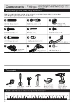 Предварительный просмотр 4 страницы Argos Home Ohio TV Unit 309/6561 Assembly Instructions Manual