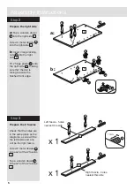 Предварительный просмотр 6 страницы Argos Home Ohio TV Unit 309/6561 Assembly Instructions Manual