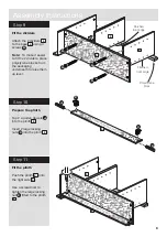 Предварительный просмотр 9 страницы Argos Home Ohio TV Unit 309/6561 Assembly Instructions Manual