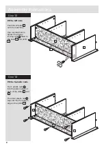 Предварительный просмотр 10 страницы Argos Home Ohio TV Unit 309/6561 Assembly Instructions Manual