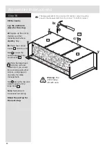 Предварительный просмотр 12 страницы Argos Home Ohio TV Unit 309/6561 Assembly Instructions Manual