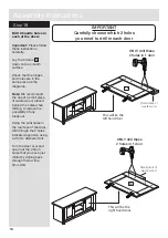 Предварительный просмотр 14 страницы Argos Home Ohio TV Unit 309/6561 Assembly Instructions Manual