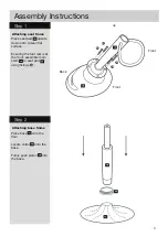 Предварительный просмотр 5 страницы Argos Home Ottawa Bar Stool 600/0444 Assembly Instructions Manual