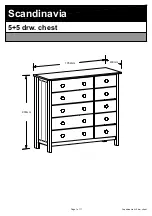 Argos Home Scandinavia 615/6941 Assembly Instructions Manual предпросмотр