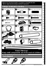 Предварительный просмотр 2 страницы Argos Home Scandinavia 6423801 Assembly Instructions Manual