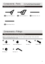 Предварительный просмотр 3 страницы Argos Home TC GOSFORD 765/0343 Assembly Instructions