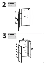 Предварительный просмотр 7 страницы Argos Home Tongue and Groove Corner Cabinet 363/3481 Assembly Instructions Manual