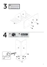 Предварительный просмотр 7 страницы Argos Home Tongue and Groove Corner Shelf 488/2884 Assembly Instructions Manual