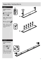 Предварительный просмотр 5 страницы Argos Home Venetia 323/9603 Assembly Instructions Manual