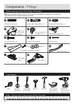 Предварительный просмотр 4 страницы Argos Home Venice 379/4090 Assembly Instructions Manual