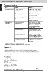 Preview for 8 page of Argos Technologies Flexifuge C1000 Operator'S Manual