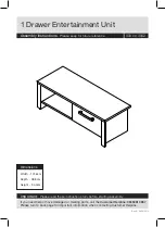 Предварительный просмотр 1 страницы Argos 033 3042 Series Assembly Instructions Manual