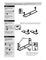 Preview for 5 page of Argos 1 Drawer 2 Door Robe Assembly Instructions Manual