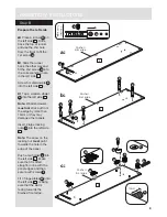 Preview for 7 page of Argos 1 Drawer 2 Door Robe Assembly Instructions Manual