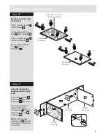 Preview for 9 page of Argos 1 Drawer 2 Door Robe Assembly Instructions Manual