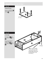 Preview for 11 page of Argos 1 Drawer 2 Door Robe Assembly Instructions Manual