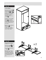 Preview for 13 page of Argos 1 Drawer 2 Door Robe Assembly Instructions Manual