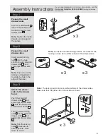 Предварительный просмотр 5 страницы Argos 146/7233 Assembly Instructions Manual